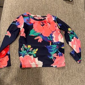 Girls Baby gap rash guard